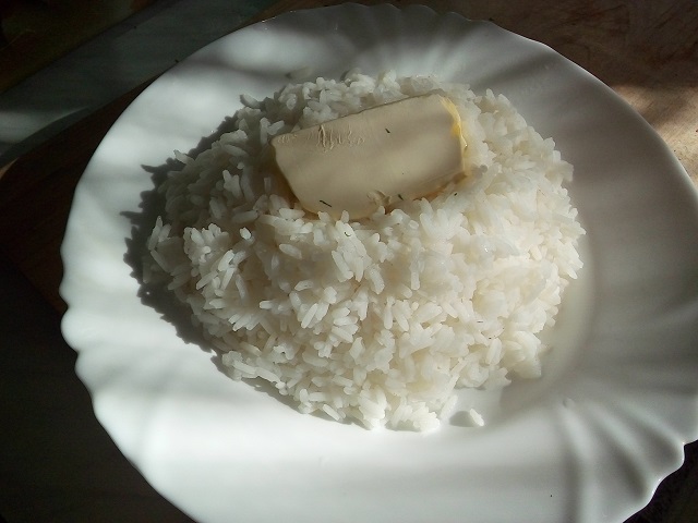 Рис отварной.